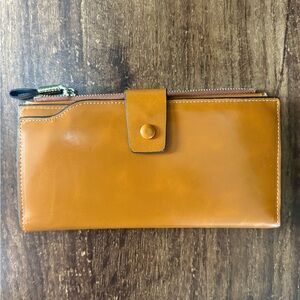 Tan Leather Wallet